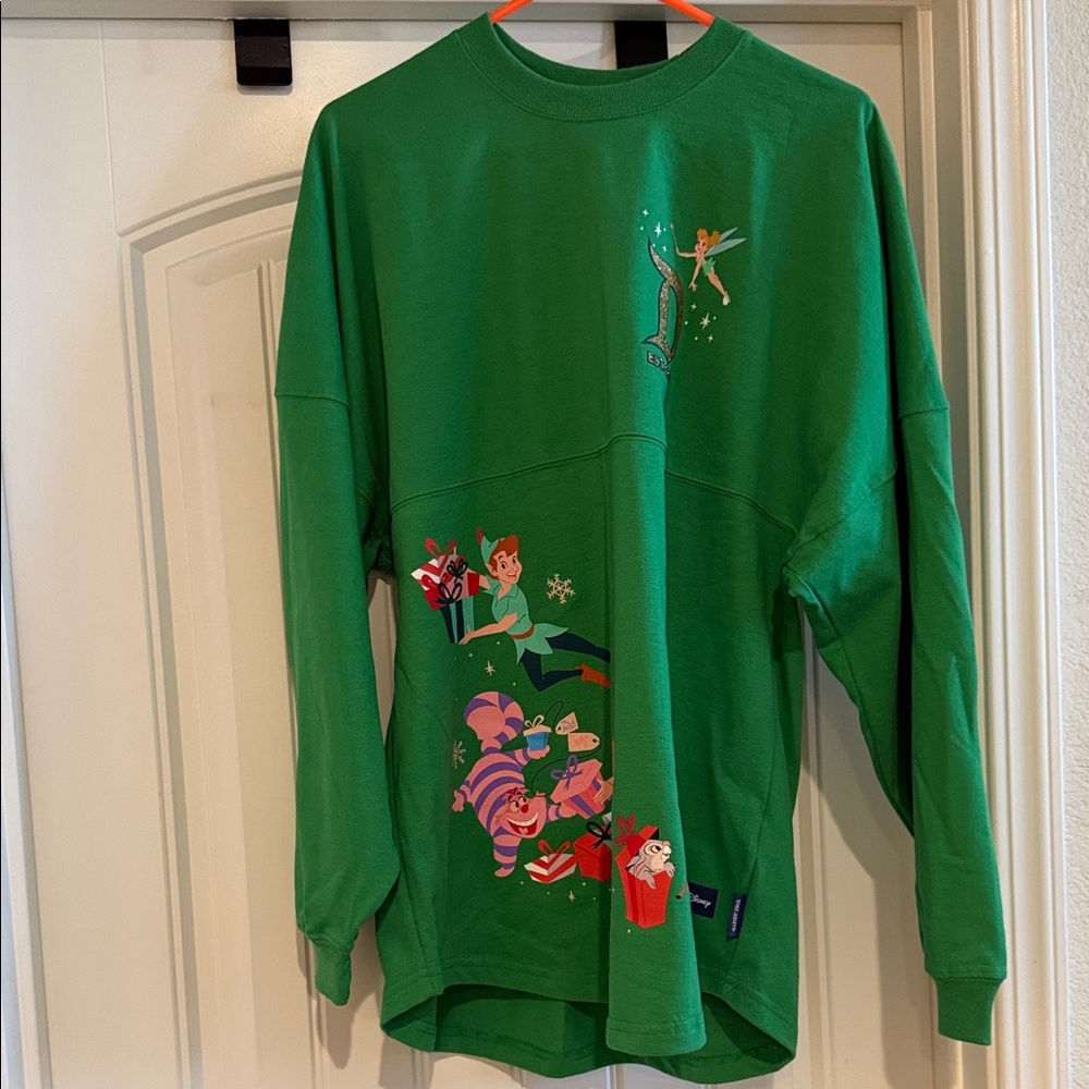 Disney Christmas spirit jersey Long Sleeve Tee